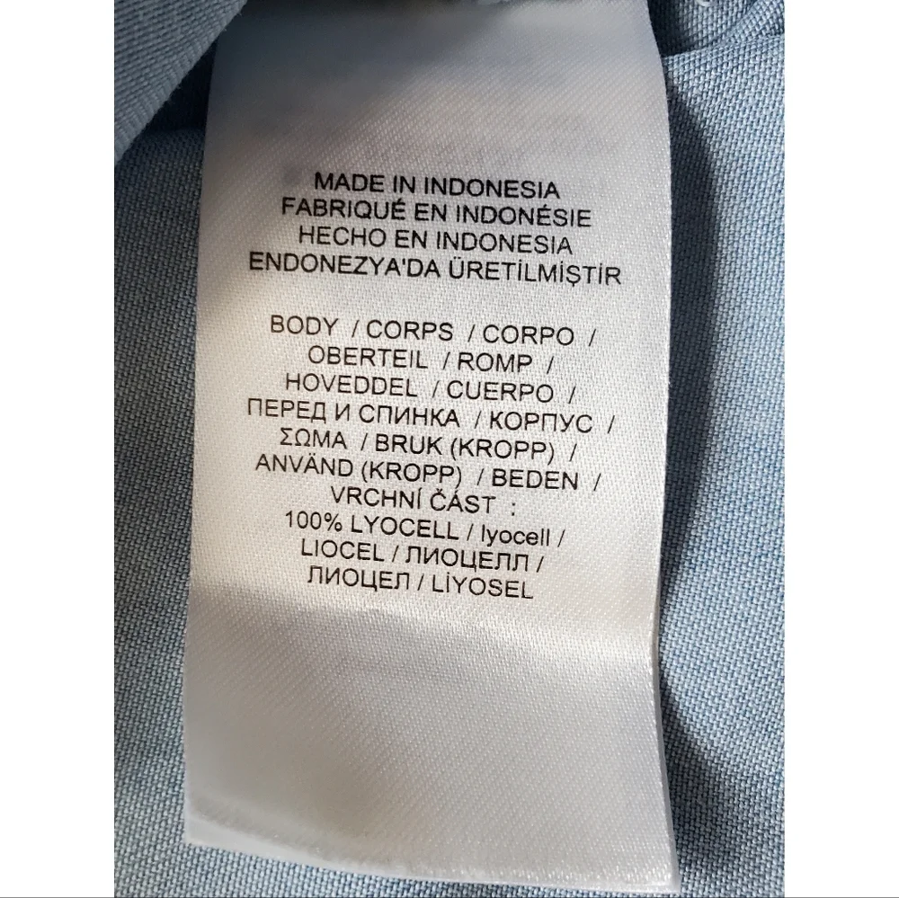 Lauren Ralph lauren ruffle top Lyocell siz4 Medium - Picture 3 of 7